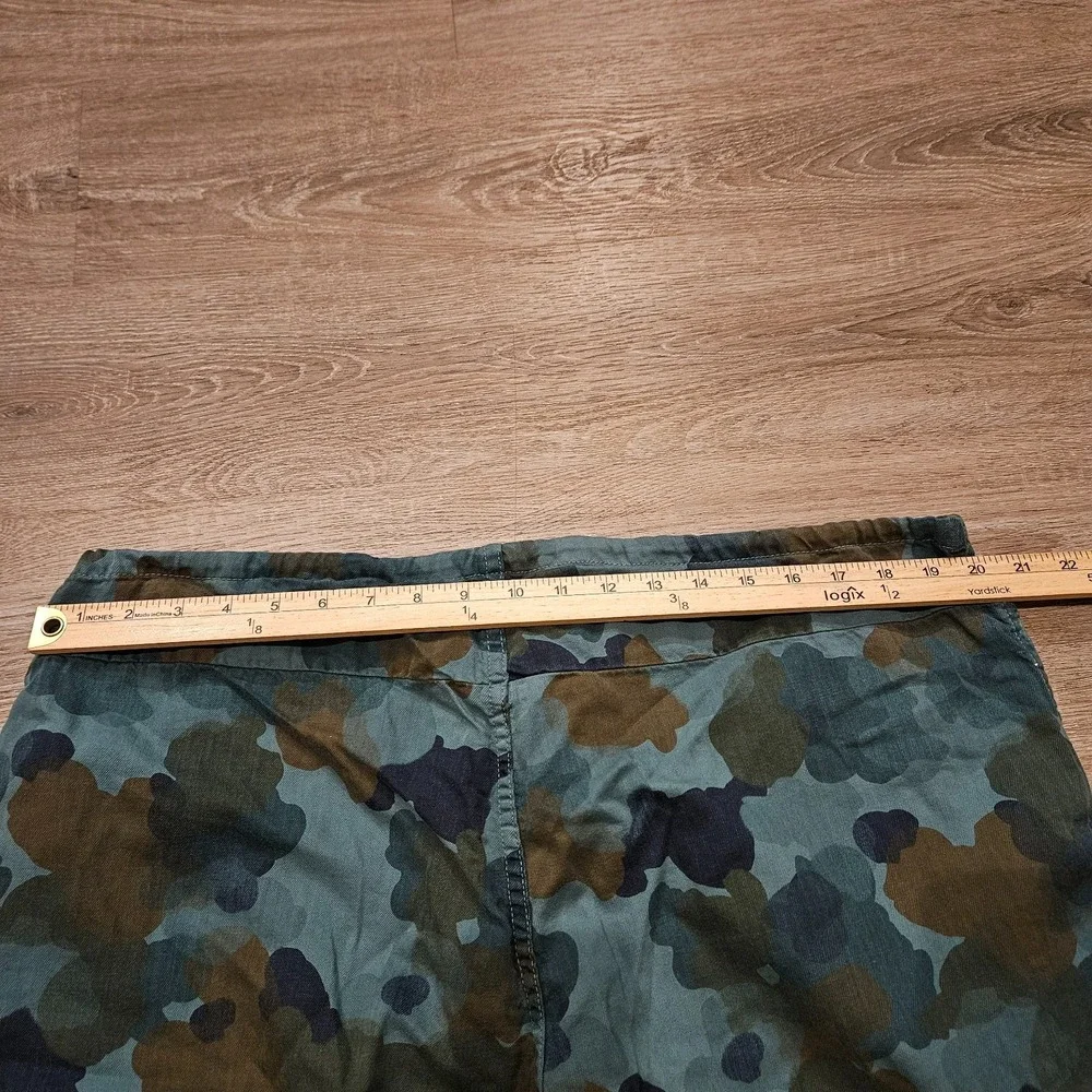 Imogene + Willie Camo Drawstring Pants Men's Large Cotton Relaxed USA